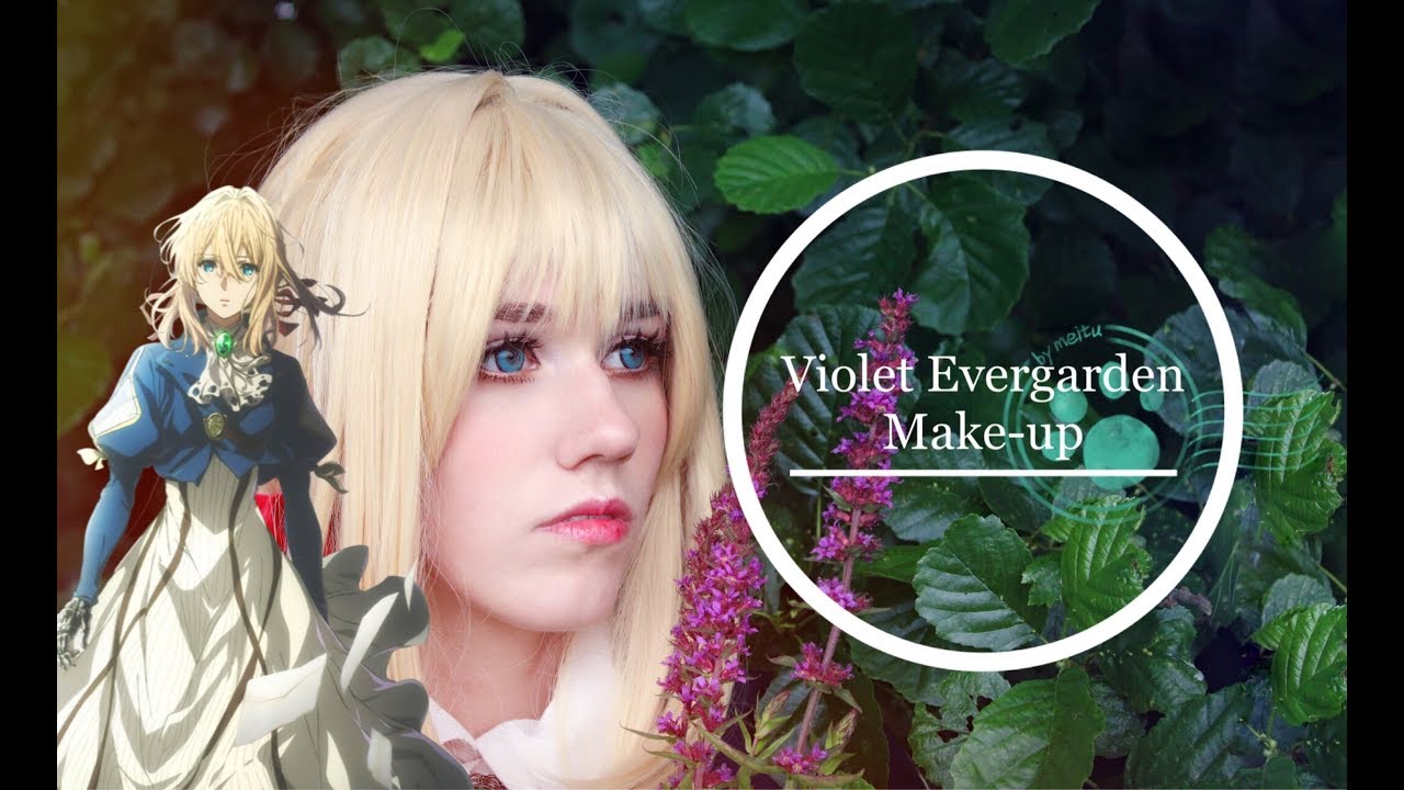 Violet Evergarden Makeup Tutorial Youtube Violet Evergarden Makeup Tutorial Youtube