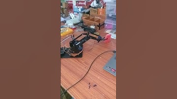 Web Controlled Robotic Arm | ESP8266 + IoT Robotics Project Demo#Robotics #IoT #RoboticArm #ESP8266