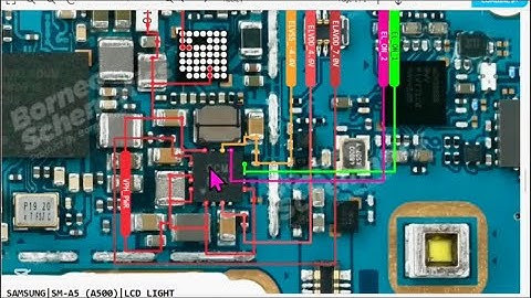 Samsung A5/SM-A500 Display Light iC Problem Solution.Samsung A5/SM-A500 LCD Light iC Ways Jumpers📲✅