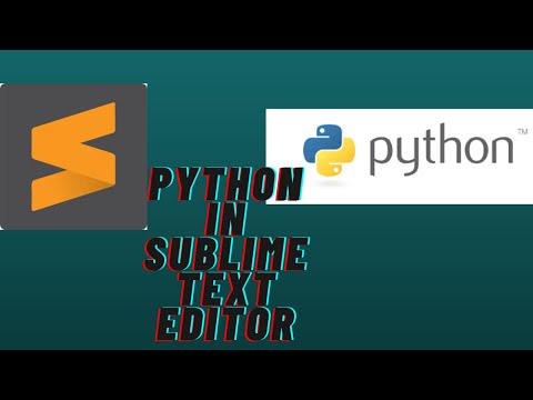 Python in Sublime Text Editor