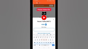 Futures Trading PART 2 Cats Youtube Video Code | Cats Youtube Code Today | 2 Oct Cats Video code