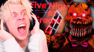 RUBIUS JUEGA 5 NOCHES CON ALFREDO | FNAF 4