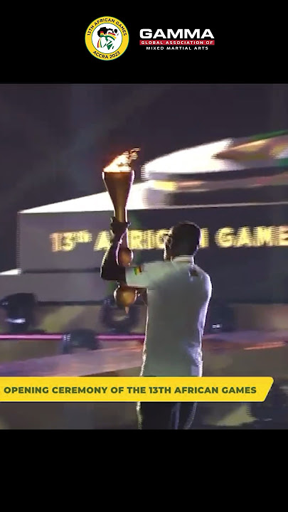 GAMMA at the African Games - Opening Ceremony