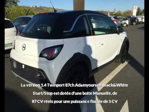 Offre De Opel Adam Rocks 1 4 Twinport 87ch Adamyourself Black White Start Stop De 17 En Vente A C Youtube