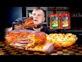 МЕГА БОЛЬШИЕ НЕЖНЫЕ РЕБРА, ЛАПАША С ОРЕХОВЫМ СОУСОМ ASMR MUKBANG, АСМР МУКБАНГ, 먹방, 大食い, たべる, 谢尔盖