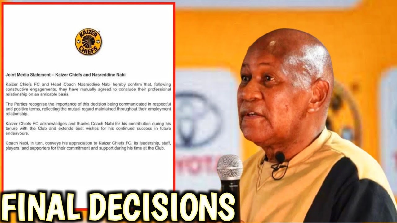 Руководство «Кайзер Чифс» решило, что в связи с последующими плохими результатами клуба «со-трене...