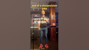 Awkward Applause for Jews during Open Mic Comedy Set #standupcomedy #comedyshorts