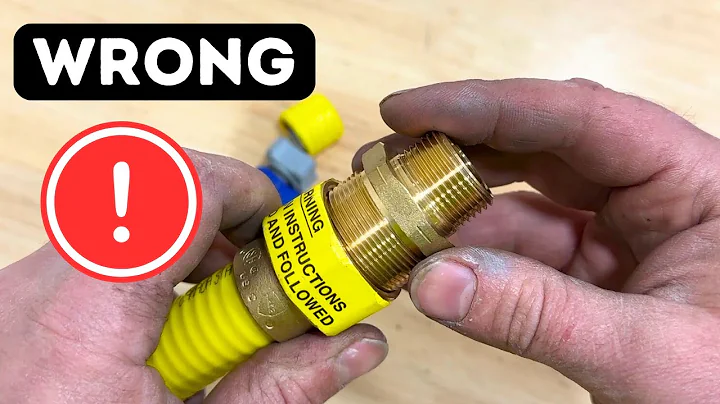 You've Been Installing Home Flex Gas Pipe Wrong This Whole Time