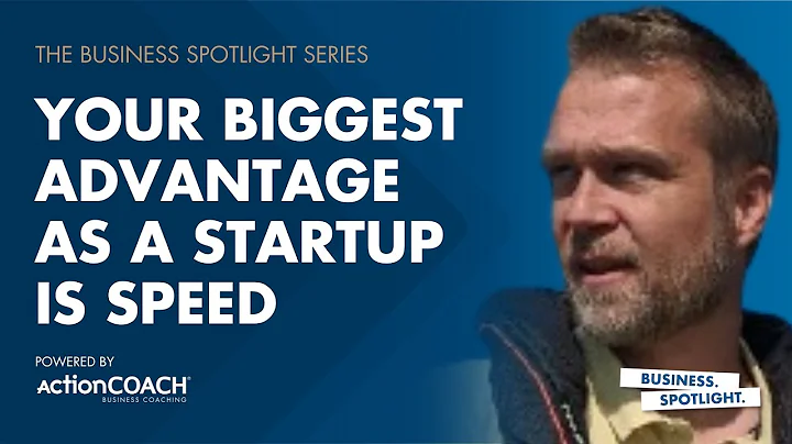 YOUR BIGGEST ADVANTAGE AS A STARTUP IS SPEED | With Jelte Liebrand | The Business Spotlight