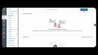 CANVAS HOW TO MAKE CREATE GROUP DISCUSSION TOPICS screenshot 3