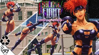 Galaxy Fight: Universal Warriors (Arcade/1995)  Juri [New Playthrough/LongPlay] (ギャラクシーファイト: ジュリ)