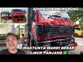 Mandi besar libur panjang lebaran truck mercy 1417 fery petir