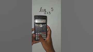 01. Logarithm mathematic problem solving || Casio fx-100 ms