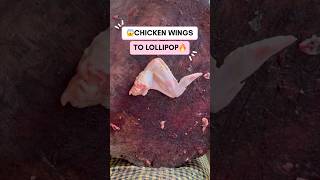 How To Cut Chicken Wings To Lollipop