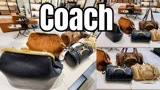 Coach Large Kisslock Frame Shoulder Bag New Arrival! #coach #shopwithme #collection #kisslock 
