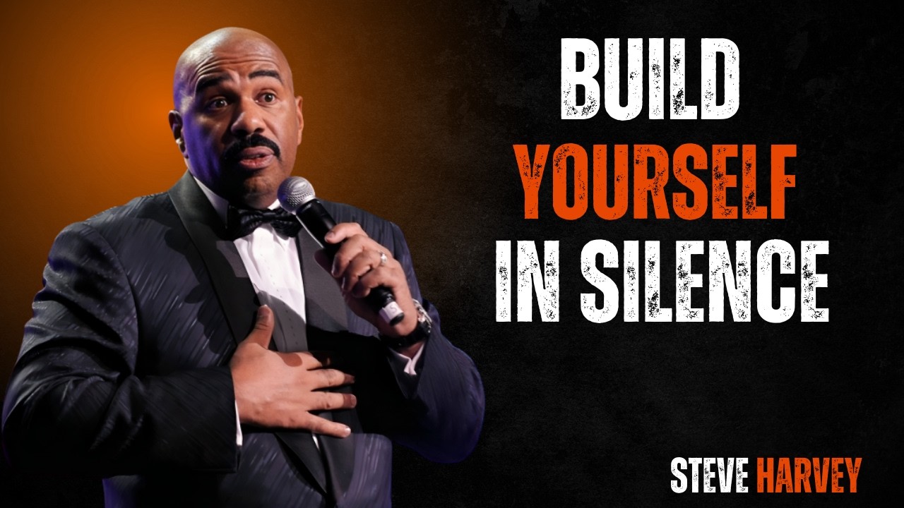 BUILD YOURSELF IN SILENCE | Steve Harvey Motivation