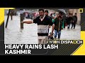 India rainfall triggers flash floods in jammu  kashmir met department predicts more rainfall