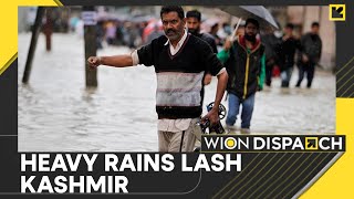 India: Rainfall triggers flash floods in Jammu & Kashmir, MeT department predicts more rainfall