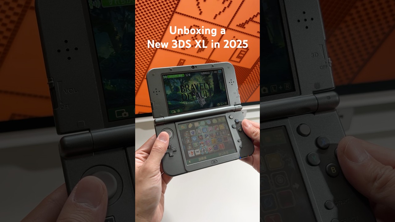 Unboxing a New 3DS XL in 2025 #unboxing #console #nintendo