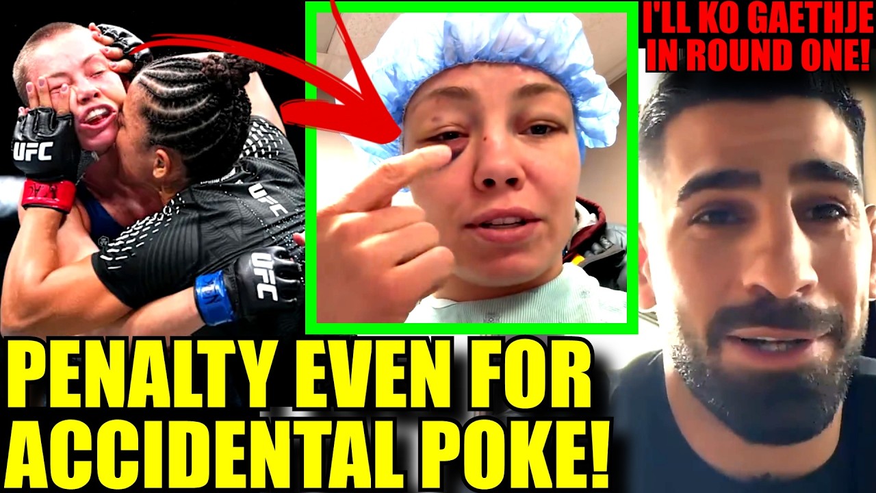 UFC RULE CHANGE PROPOSED-INSTANT PURSE DEDUCTION for even an accidental EYEPOKE?,Alex Pereira,Ilia