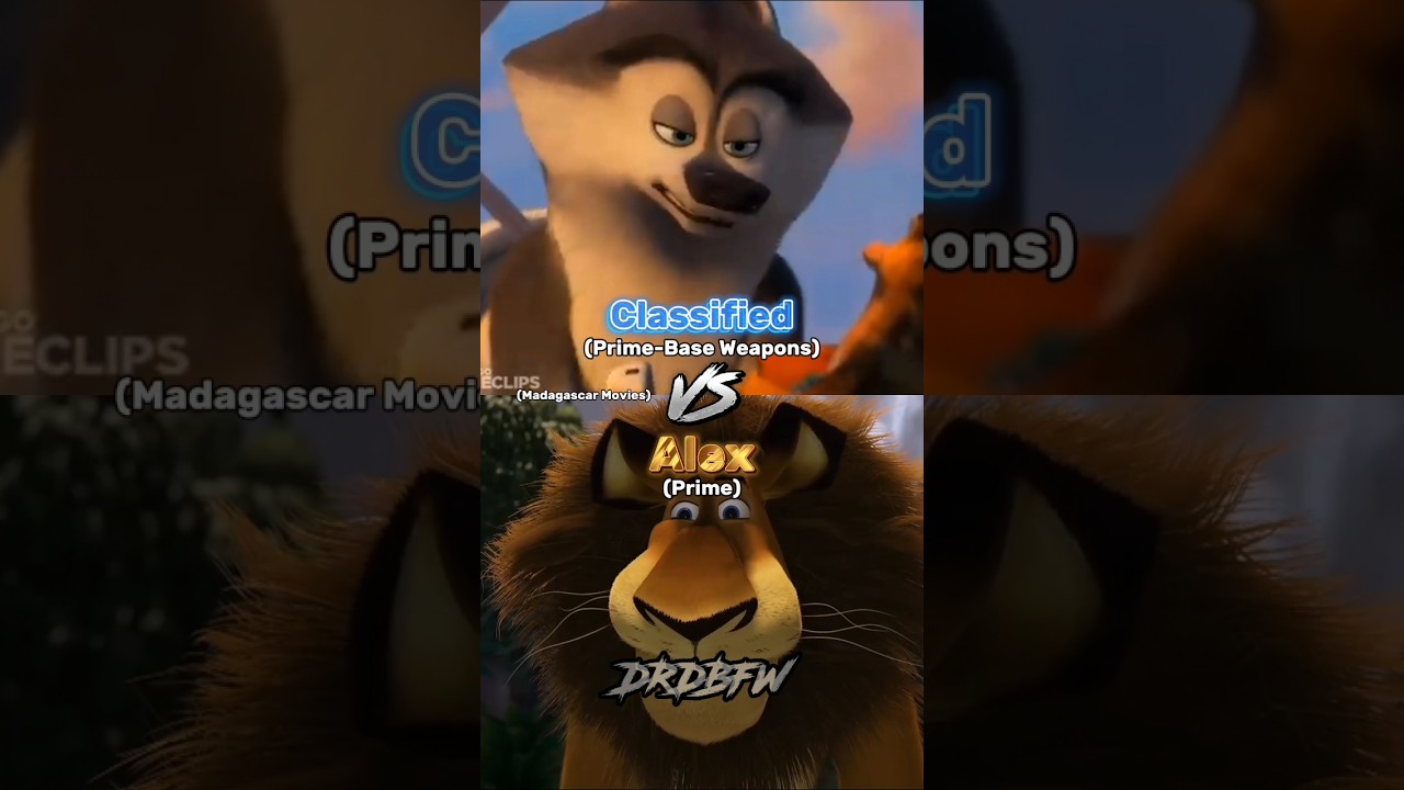 Classified Vs Alex #edit #meme #1v1 #dreamworks #penguinsofmadagascar #madagascar