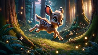 Cute Enchanting Deer in the Forest - Instrumental Jazz Background Music for Work, Study or Focus screenshot 2