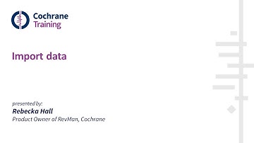 Import data