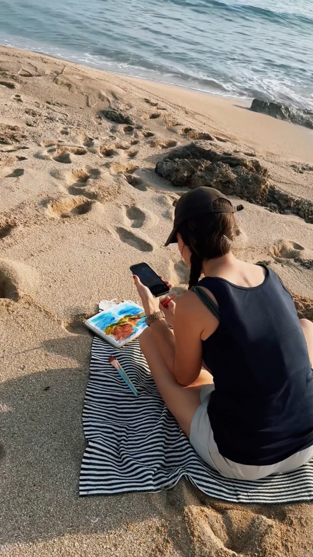 Italian Beach Painting 2025 Italian Art Retreat Registration Open Oardefault