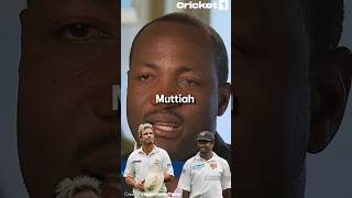 Muttiah Or Warne? From Brian Lara