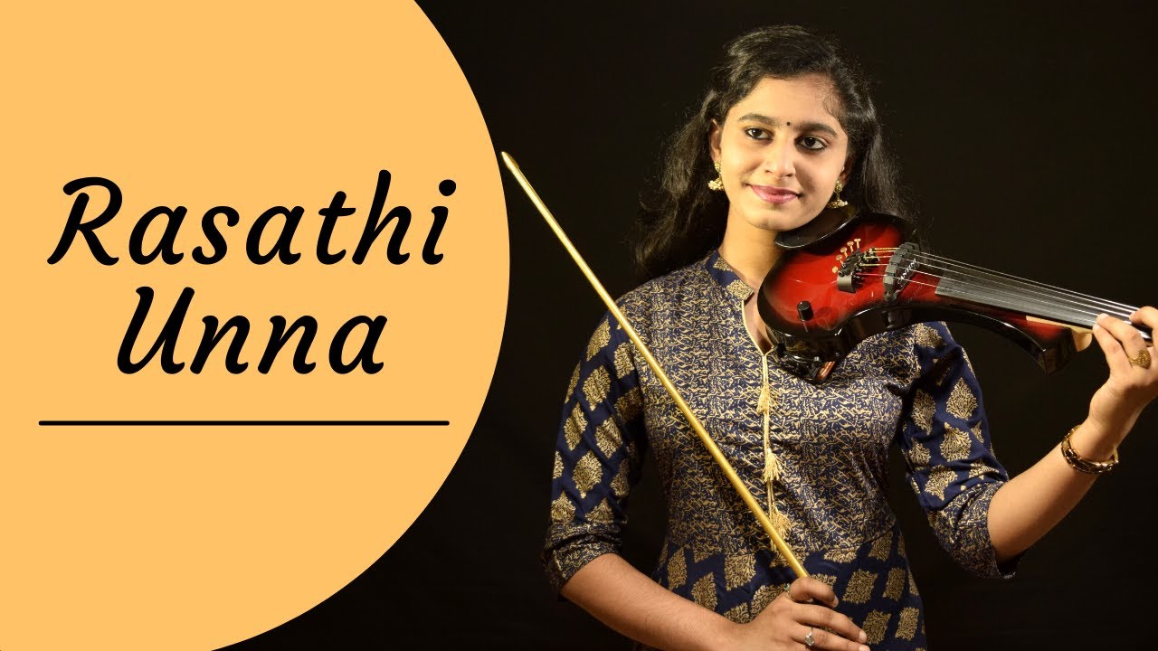 Rasathi Unna  JABILLI KOSAM  Violin Cover  Diya Maruthanattu
