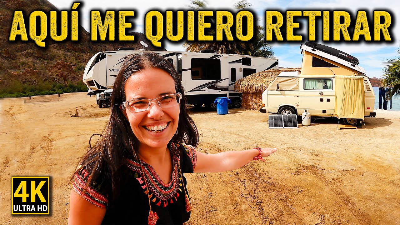 LA PLAYA IDEAL para JUBILARNOS con nuestra furgoneta camper en México | Furgo en ruta T8-E25