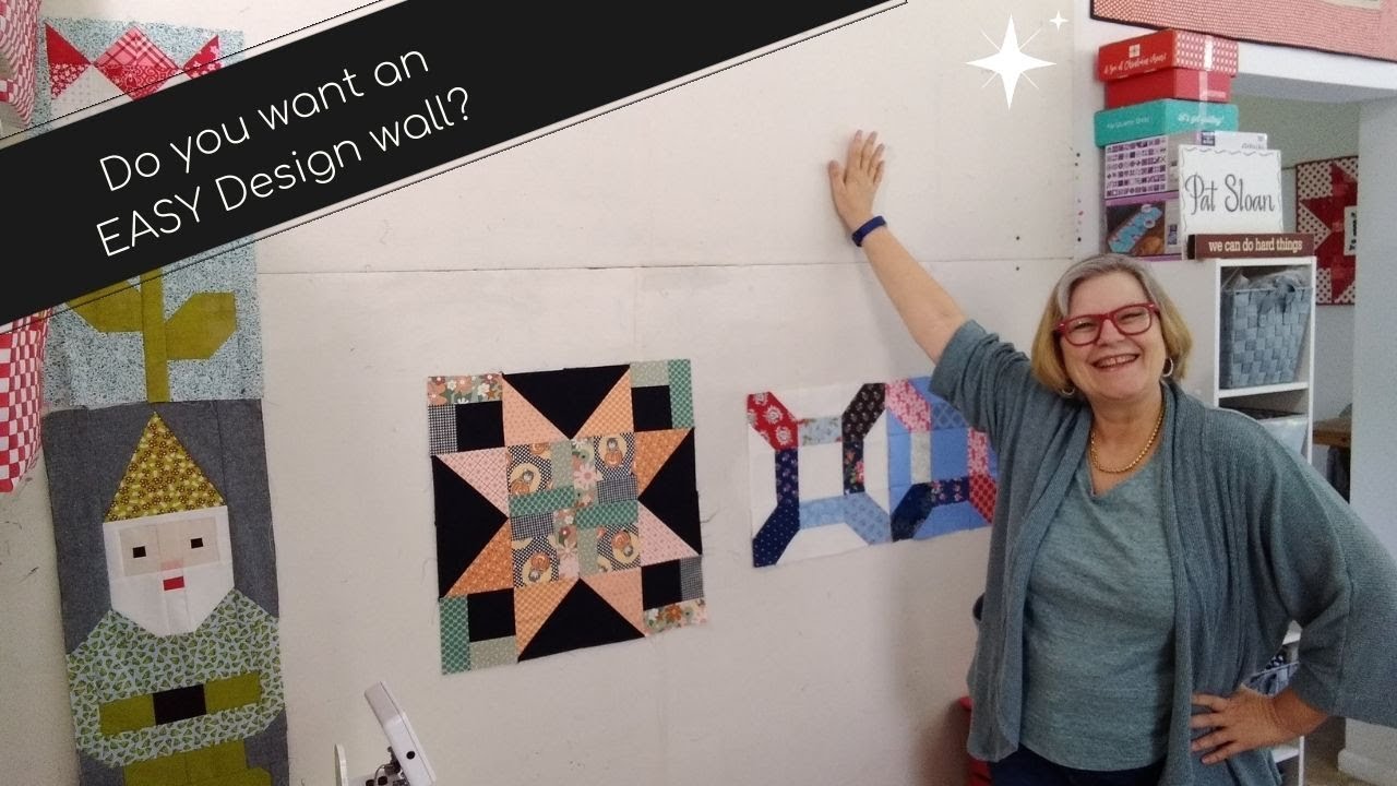 How to Make a Quilt Design Wall Tutorial - Alanda Craft