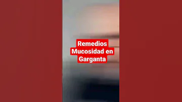 ¿Qué expulsa la mucosidad de los pulmones?