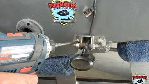 Transducer Shield & Saver - Spring Back Bracket Installation Video