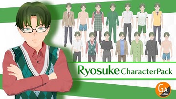 Ryosuke Character Pack by Game Asset Studio