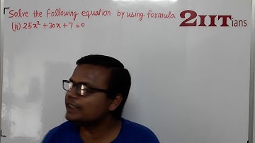 QUADRATIC EQUATIONS Ex5.3 Q2 Class X ICSE | IIT JEE  256x² – 32x + 1 = 0
