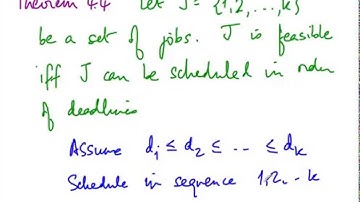 Greedy Algorithms Job Sequencing Part2 Correctness Optimality