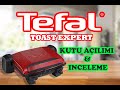 Tefal Toast Expert 1800 W Tost Makinesi KUTU AÇILIMI - İNCELEME