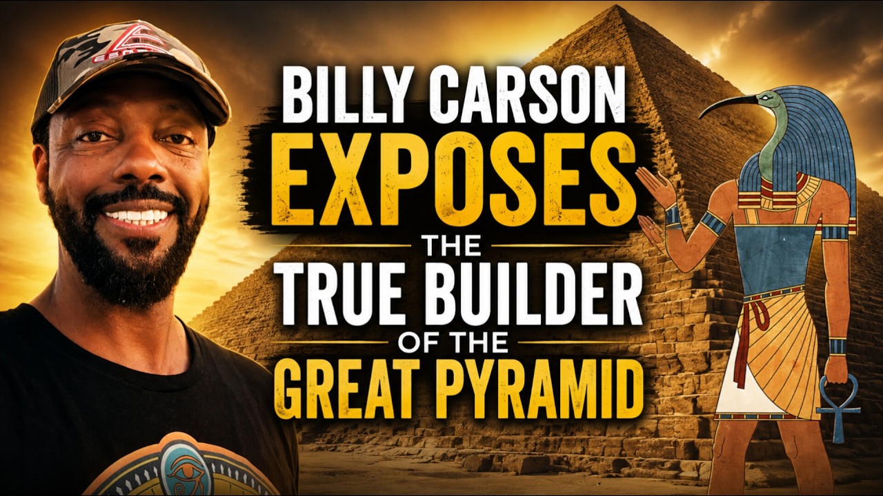 Billy Carson Exposes the True Builder Of the Great Pyramid