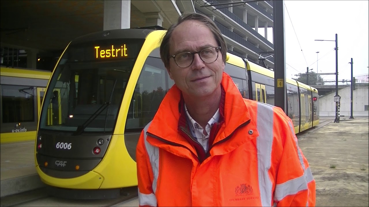 Eerste persrit over de Uithoflijn in Utrecht