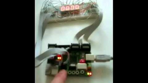 AVR ATmega128 7세그먼트 클럭.wmv