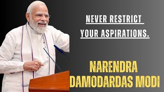 40 Quotes | Never restrict your aspirations | Not attached to materials |Salaam India |PM Modi Live