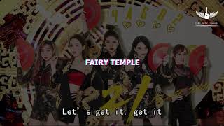 Video thumbnail of "【菱格世代DD52】《FAIRY TEMPLE》烈焰之心 BLAZE LOVE｜ 動態歌詞Lyrics ｜ Lyric music channel"