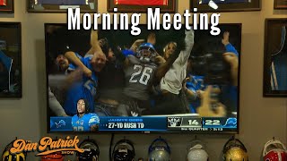 Morning Meeting: A Look At The Best And Worst From Lions Raiders Monday Night Football | 10\/31\/23