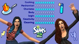 What Does Cleaning Do? | Sims 2 Basic Skills Study with April Black
