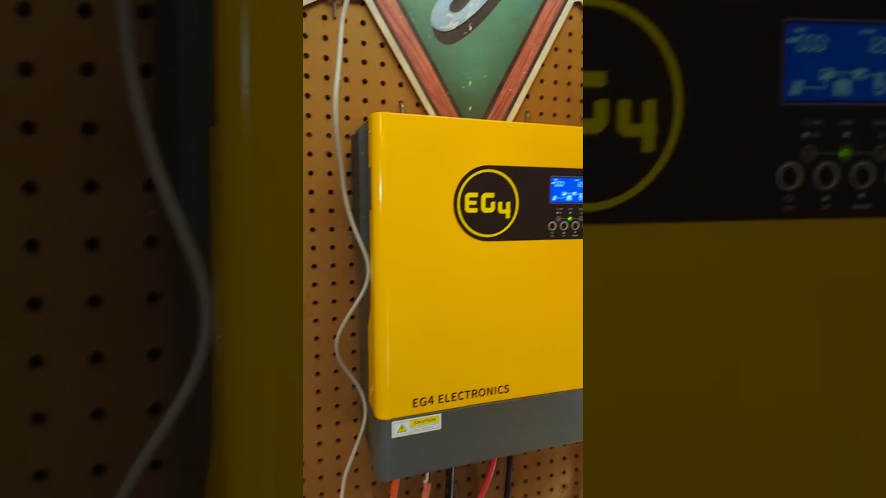 Using The Sun For Energy Lets Go EG4 LifePo4 100AH Batteries 3000w Solar Inverter
