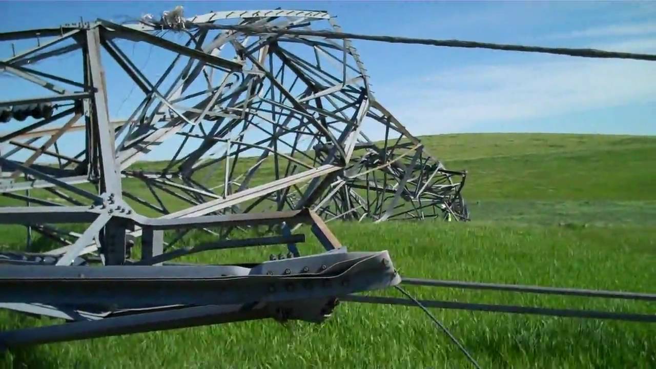 EF4 tornado damage near Bowdle, SD YouTube