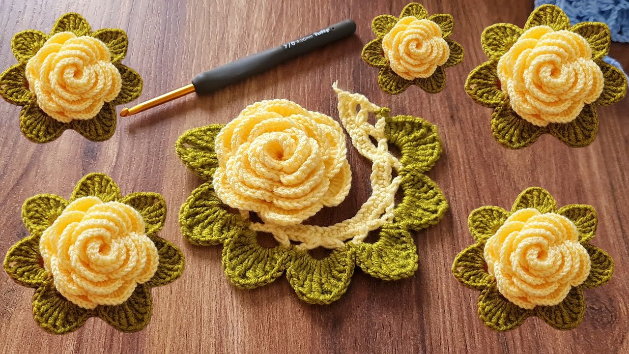 very easy to make gorgeous red rose making