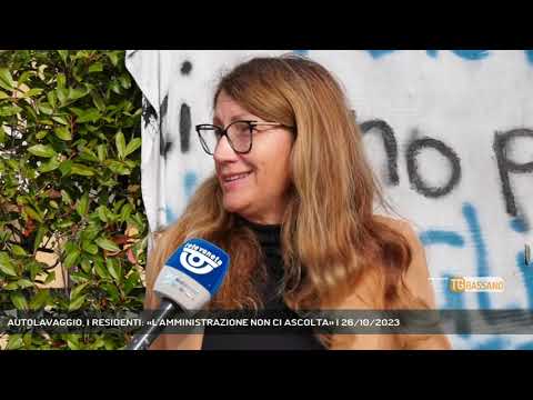 AUTOLAVAGGIO, I RESIDENTI: «L'AMMINISTRAZIONE NON CI ASCOLTA» | 26/10/2023