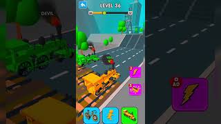 Shape-shfting Gameplay😋| level 36 |Hyper😄 casual ☺games| Shorts |😍 #hypercasualgames #shapeshifting